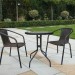 Комплект плетеной мебели AFINA из иск. ротанга Асоль-LR02 LRC-02/LRT-02-D60 Dark Brown купить в Тюмени