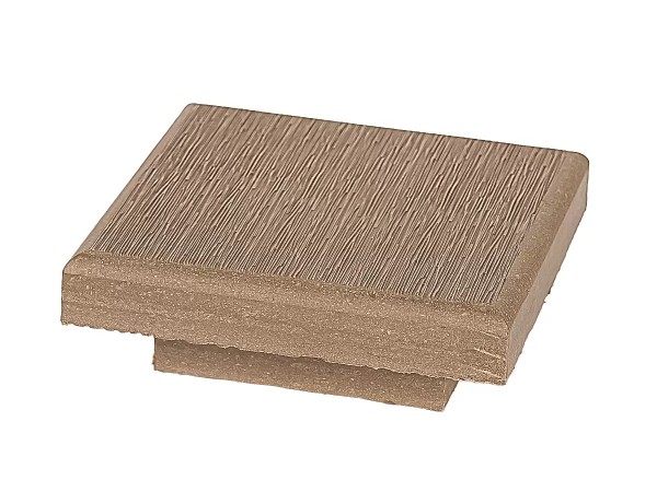 Крышка ДПК для столба 100x100 Орех купить в Тюмени