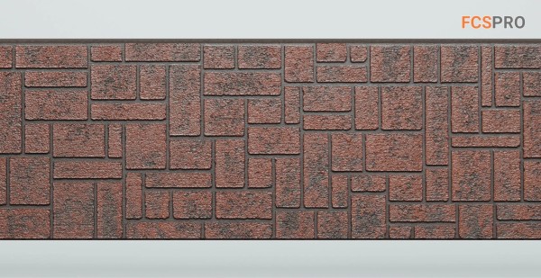 Фиброцементные панели FCS Simple АА5 (под камень) купить в Тюмени