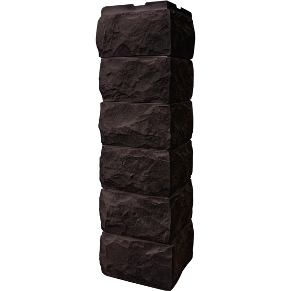 Угол наружный FineBer, Скол Тёмно- коричневый купить в Тюмени