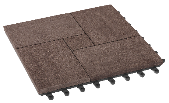 Модульный паркет ДПК GRINDERDECO Люкс 7 Шоколад купить в Тюмени