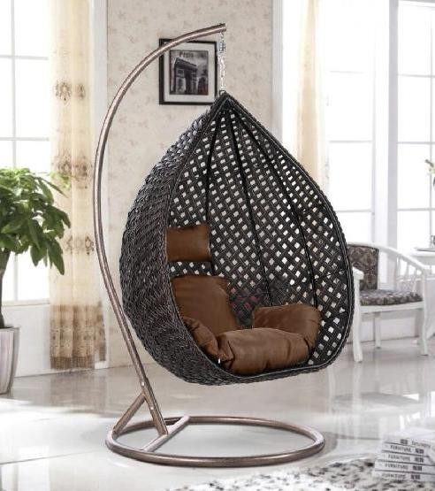 Кресло Подвесное из искусственного ротанга AFM-250B-XL Brown купить в Тюмени