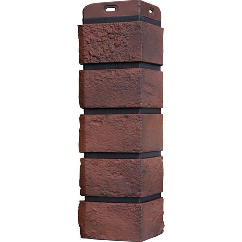 Угол Grand Line состаренный кирпич Элит кофе (жжёный), ШОВ черный купить в Тюмени