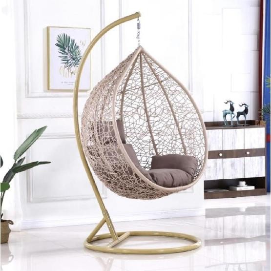 Кресло Подвесное из искусственного ротанга AFM-169A-XLB Beige купить в Тюмени