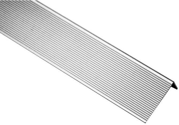 Угол завершающий алюминиевый KRONEX 51,5x30x3000 мм. серебро купить в Тюмени