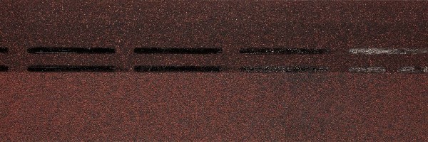 Коньково-карнизная черепица Docke Standard, красный купить в Тюмени