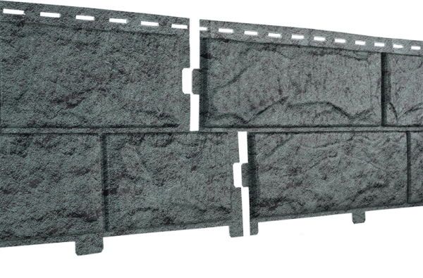 Фасадная панель Ю-Пласт Стоун-хаус камень изумрудный (двойной замок) купить в Тюмени