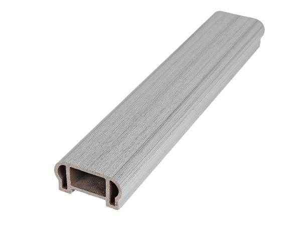 Перила верхнее фигурное Woodvex Co-Extrusion Серый купить в Тюмени