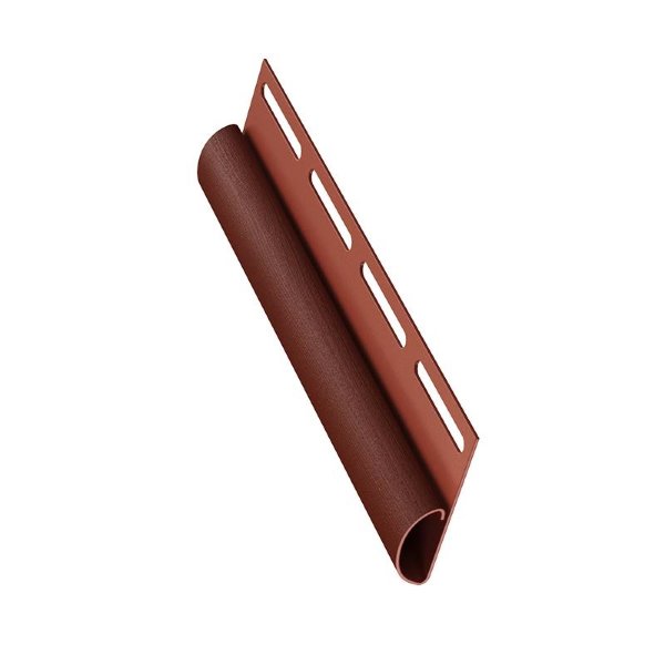 Финишная планка для сайдинга, гранат купить в Тюмени