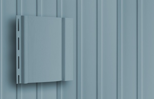 Сайдинг Вертикальный Grand Line Color Plus Голубой купить в Тюмени