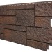 Фасадная панель VOX Sandstone (Сандстоун) темно коричневый купить в Тюмени