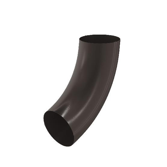 Водосток Aquasistem, система 150/100 -  Колено трубы RR 32 Тёмно Коричневый купить в Тюмени