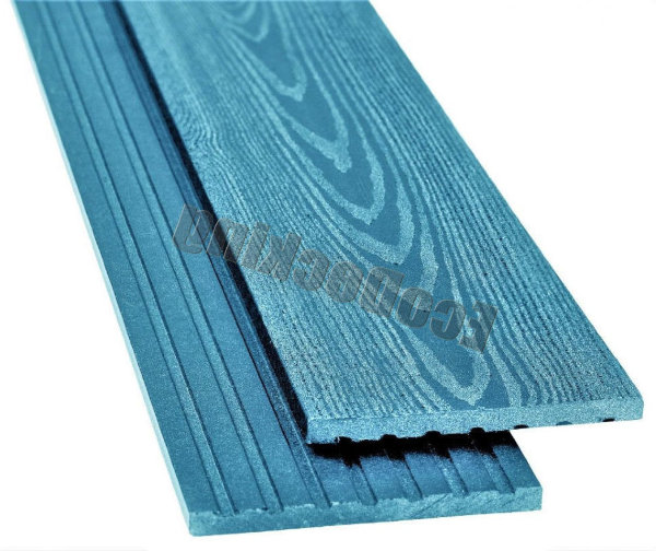 Заборная доска   из ДПК ECODECKING Лазурь купить в Тюмени