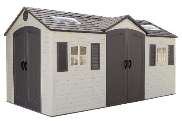 Сарай пластиковый LifeTime 15x8 DD купить в Тюмени