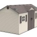 Сарай пластиковый LifeTime 15x8 DD купить в Тюмени