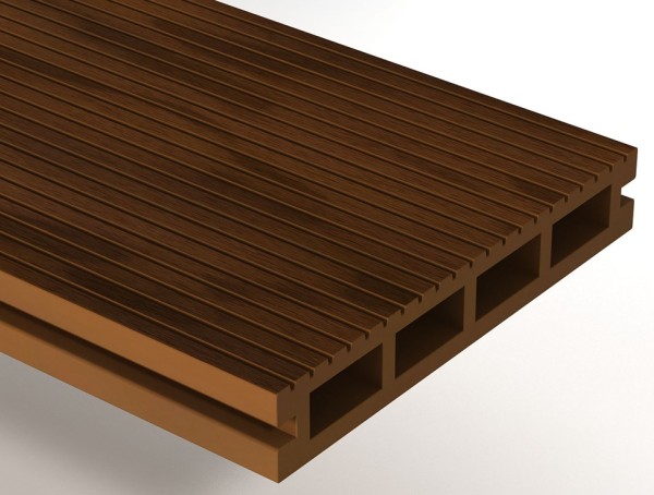 Террасная доска из ДПК WOODVEX Expert Тик купить в Тюмени