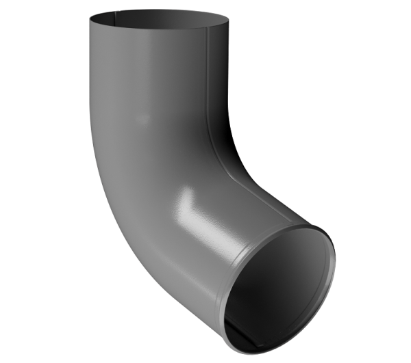 Отвод трубы D90 Döcke STAL PREMIUM Графит, (RAL 7024) купить в Тюмени
