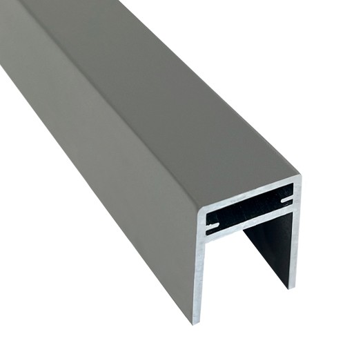 П-профиль Алюминиевый EasyDecking 35x25 Серый купить в Тюмени