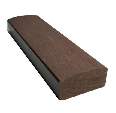 Лавочный брус Ecodecking Некст полнотелый брашированный 70х35 шоколад купить в Тюмени