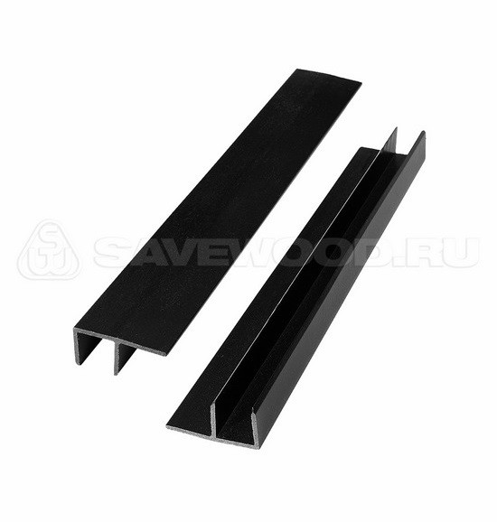F-профиль ДПК Savewood – Чёрный купить в Тюмени