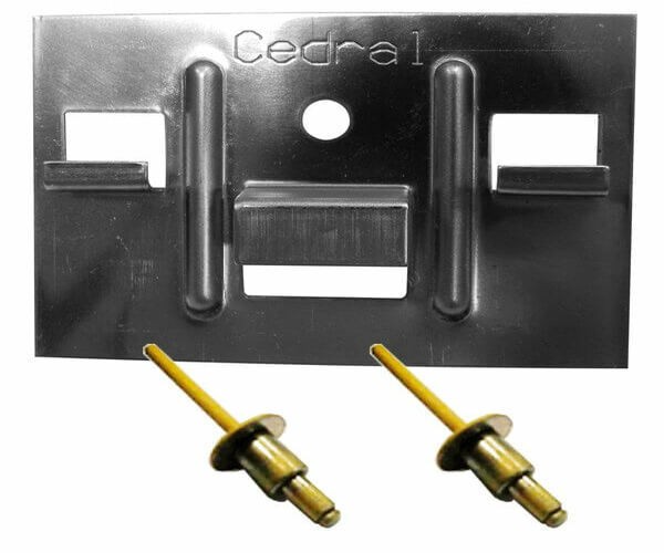 КЛЯММЕР + ЗАКЛЁПКА ДЛЯ CEDRAL CLICK 250 ШТ купить в Тюмени