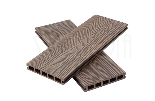 Доска террасная ДПК 3D SEQUOIA DUAL WOOD BROWN купить в Тюмени
