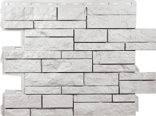 Фасадная панель Альта-Профиль Шотландия Белый купить в Тюмени