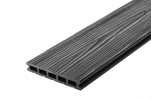 Террасная доска из ДПК RusDecking Unodeck Mogano - Графит купить в Тюмени