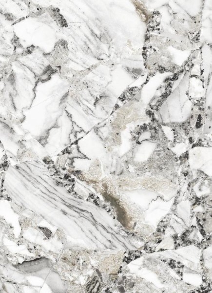 Фиброцементные панели Panda Камень Мрамор уайт 02230F купить в Тюмени