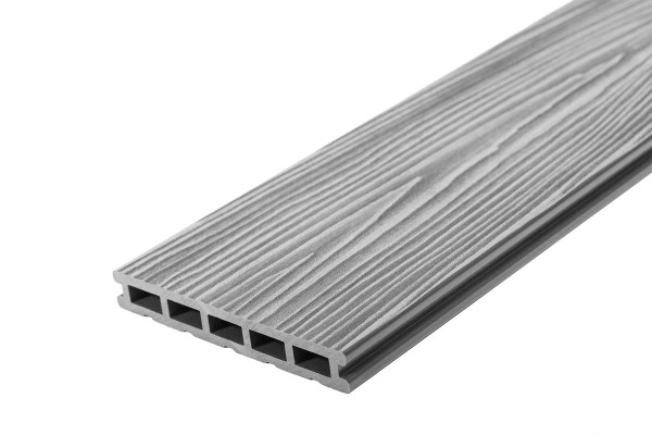 Террасная доска из ДПК RusDecking Unodeck Mogano - Серый купить в Тюмени