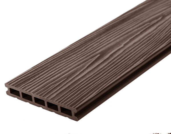 Террасная доска из ДПК RusDecking Unodeck Mogano - Венге купить в Тюмени