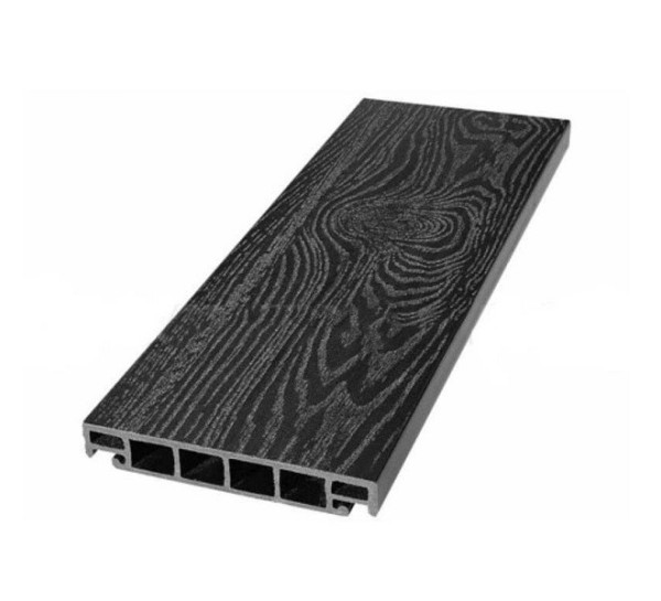 Террасная доска из ДПК SW Salix (T) 2D чёрный купить в Тюмени