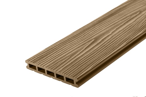 Террасная доска из ДПК RusDecking Unodeck Mogano - Орех купить в Тюмени