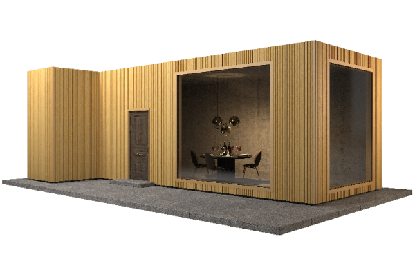 Фасадная панель GRINDERDECO, ДПК,двухсторонняя Песчаник купить в Тюмени