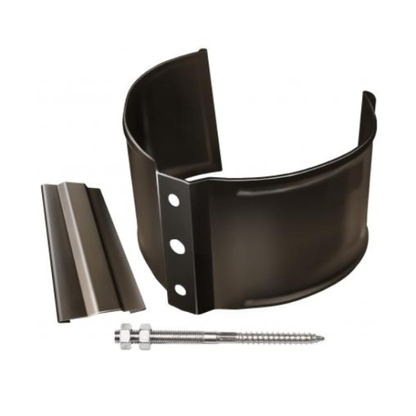 Водосток Grand Line 125x90 – Хомут трубы (на кирпич) RR 32 купить в Тюмени