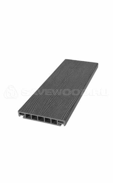 Террасная доска из ДПК SW Salix (S) (R) графит купить в Тюмени