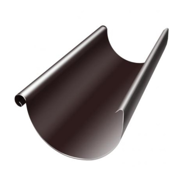 Водосток Grand Line 125x90 – Желоб 3м RAL 8017 купить в Тюмени