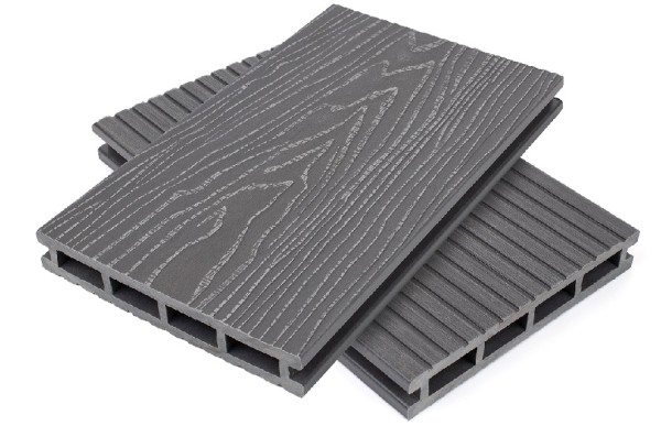 Террасная доская ДПК NanoWood Nature 3D пустотелая Серый купить в Тюмени