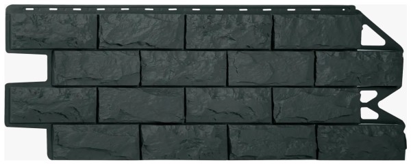 Фасадная панель Альта-Профиль Фагот ЭКО Графит купить в Тюмени