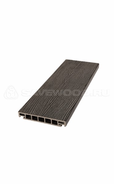 Террасная доска из ДПК SW Salix (S) (R) темно-коричневый купить в Тюмени