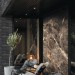 Фиброцементные панели Panda Камень Браун 02420F купить в Тюмени
