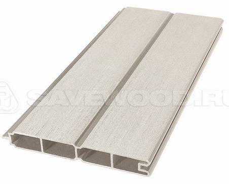 Заборный профиль из ДПК Savewood SW Agger матовый бежевый купить в Тюмени
